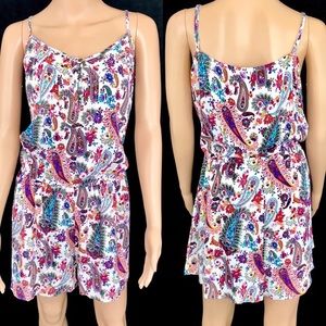 American Eagle Paisley Romper